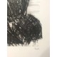 Mario Ceroli lithograph cm 50x70 signed in pencil Rambax Edition