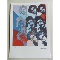 Andy Warhol Lithographie ex. 125 cm 35 x 50