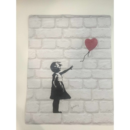 Banksy 50x70 cm ediția POW - Banksy cu certificat