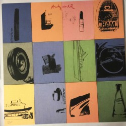 Litografia Andy Warhol cm 60x60 CMOA ex. 2400