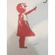 Banksy 50x70 cm POW edition - Banksy with certificate