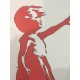 Banksy 50x70 cm POW edition - Banksy with certificate