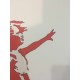 Banksy 50x70 cm POW edition - Banksy with certificate