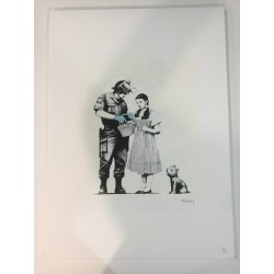 Banksy 50x70 cm POW vydání - Banksy s certifikátem