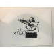 Banksy 50x70 cm POW edition - Banksy with certificate