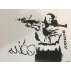 Banksy 50x70 cm POW edition - Banksy with certificate