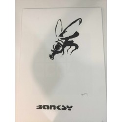 Banksy edícia POW 50x70 cm - Banksy s certifikátom