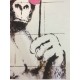 Banksy 50x70 cm POW edizioa - Banksy ziurtagiriarekin