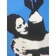 Banksy 50x70 cm POW edition - Banksy with certificate