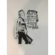 Banksy 50x70 cm edycja POW - Banksy z certyfikatem