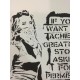 Banksy 50x70 cm POW edition - Banksy con certificado