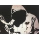 Banksy 50x70 cm POW edizioa - Banksy ziurtagiriarekin