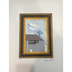 David Hockney lithografie 50x35 cm Spadem editie met certificaat