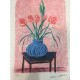 David Hockney lithograph 50x35 cm Spadem edition with certificate