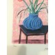 David Hockney lithograph 50x35 cm Spadem edition with certificate