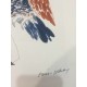 Litografia Davida Hockneya 50x35 cm edycja Spadem z certyfikatem