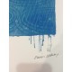 David Hockney lithograph 50x35 cm Spadem edition with certificate