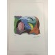 David Hockney Lithographie 50x35 cm Spadem Edition mit Zertifikat