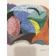 David Hockney Lithographie 50x35 cm Spadem Edition mit Zertifikat