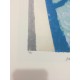 David Hockney lithograph 50x35 cm Spadem edition with certificate