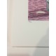 David Hockney litografia 50x35 cm edizione Spadem con certificato