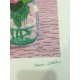 David Hockney lithograph 50x35 cm Spadem edition with certificate