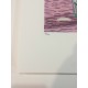 David Hockney lithograph 50x35 cm Spadem edition with certificate