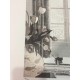 David Hockney litografia 50x35 cm Spadem edizioa ziurtagiriarekin