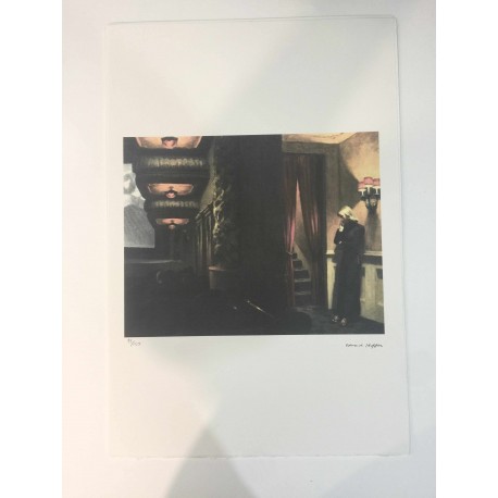 Edward Hopper litografia cm 57x38 papera Arches argitaletxea Georges Israel