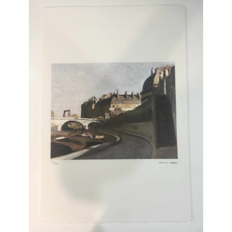 Edward Hopper lithograph cm 57x38 paper Arches publisher Georges Israel