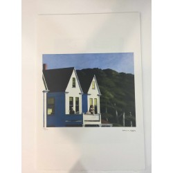 Edward Hopper litografia cm 57x38 papier Arches vydavateľstvo Georges Israel