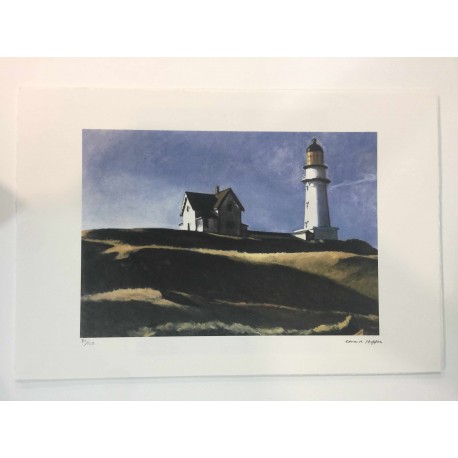 Edward Hopper lithographie cm 57x38 papier Arches éditeur Georges Israel