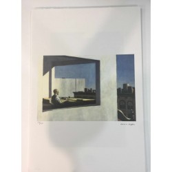 Edward Hopper litografie cm 57x38 papír Arches nakladatelství Georges Israel