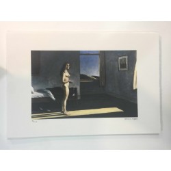 Edward Hopper litografia cm 57x38 carta Arches editore Georges Israel