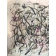 Jackson Pollock lithograph 50x70 cm Spadem edition