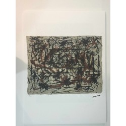 Jackson Pollock lithograph 50x70 cm Spadem edition