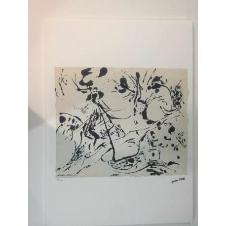 Jackson Pollock litografie 50x70 cm edice Spadem