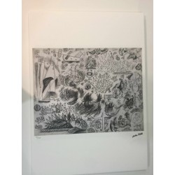 Jackson Pollock Lithographie 50x70 cm Spadem Edition