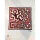 Keith Haring Lithographie 50x70 cm mit Zertifikat