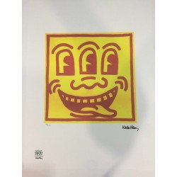 Keith Haring Litografie 50x70 cm s certifikátem