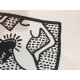 Keith Haring Lithograph 50x70 cm with certificate