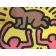 Keith Haring Lithographie 50x70 cm mit Zertifikat