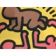 Keith Haring Lithographie 50x70 cm mit Zertifikat