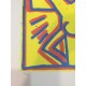 Litografia de Keith Haring 50x70 cm com certificado