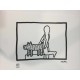 Keith Haring Lithographie 50x70 cm avec certificat