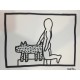 Keith Haring Lithographie 50x70 cm mit Zertifikat