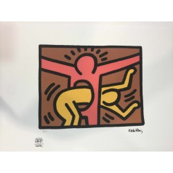 Keith Haring  Litografia 50x70 cm  con certificato