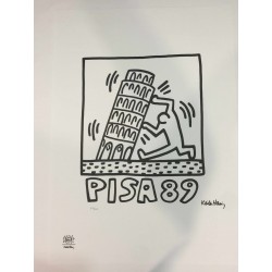 Litografie Keith Haring 50x70 cm cu certificat