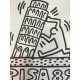 Keith Haring Lithographie 50x70 cm avec certificat