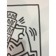 Keith Haring Lithographie 50x70 cm mit Zertifikat